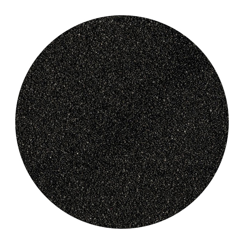 Farbsand schwarz (0,1-0,5mm) 1kg