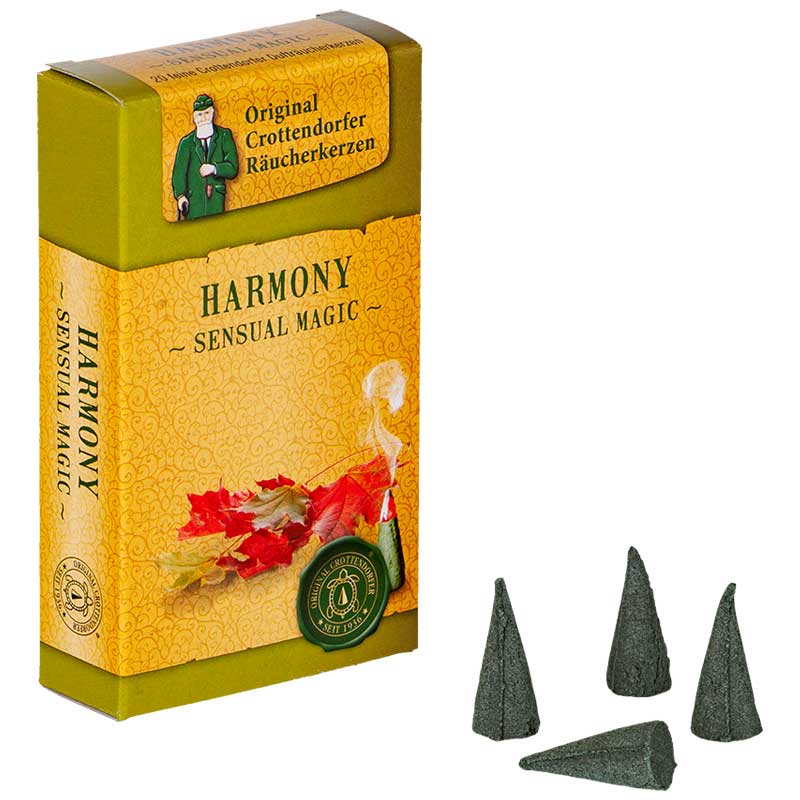 Crottendorfer Räucherkerzen – Candele Aromatiche Foresta Muschio, 24 Pezzi, Formato M – Originali Tedesche