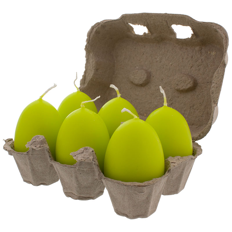 Eikerzen limone 6er Pack
