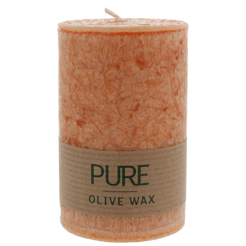 PURE Olive Wax Kerze 90/60 kürbis