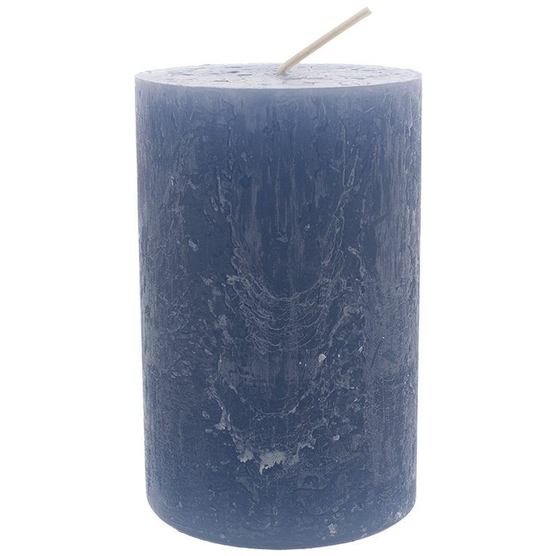 Rustic Kerze 110/70 mm saphir Safe Candle