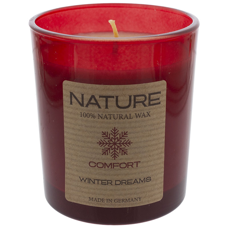 Duftkerze im Glas Senses of Nature Comfort "Winter Dreams"