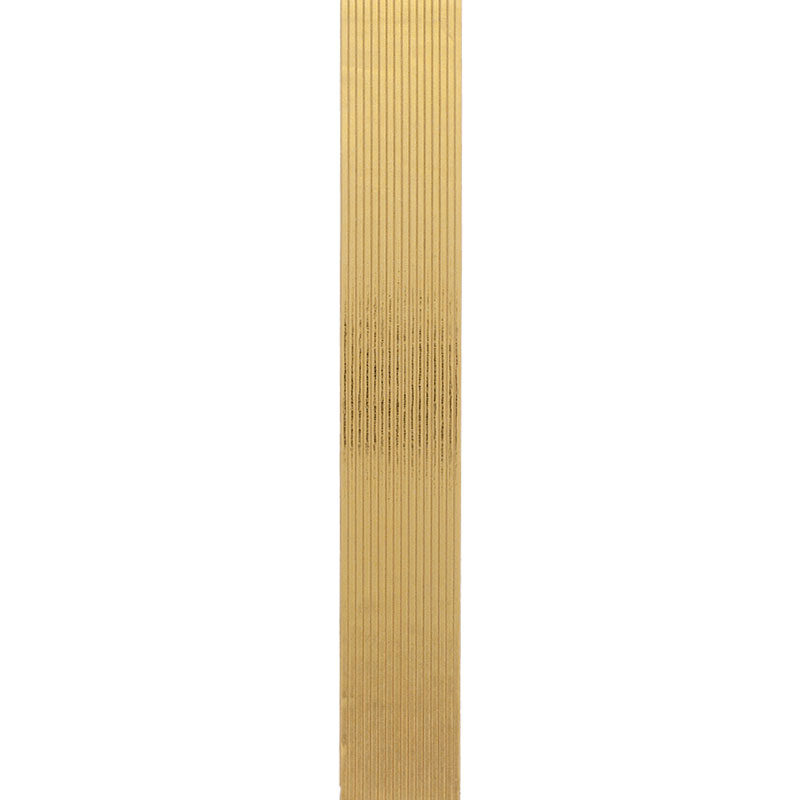 Verzierwachsstreifen flach 2 mm gold
