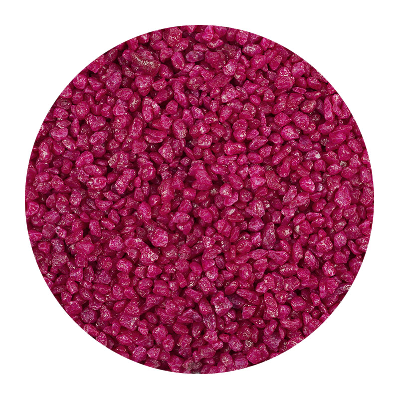 Dekogranulat fuchsia (2-3mm) 1kg