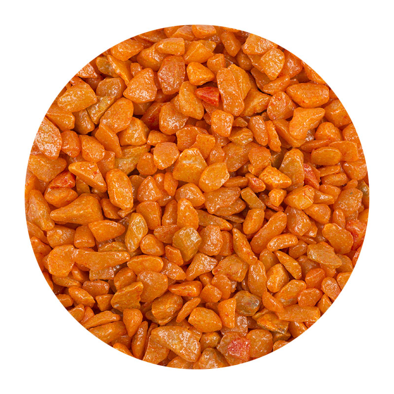 Dekosteine orange (9-13mm) 1kg