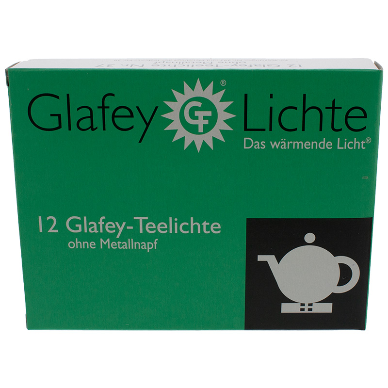 Glafey Teelichte® ohne Hülle Nr. 37 12er Pack