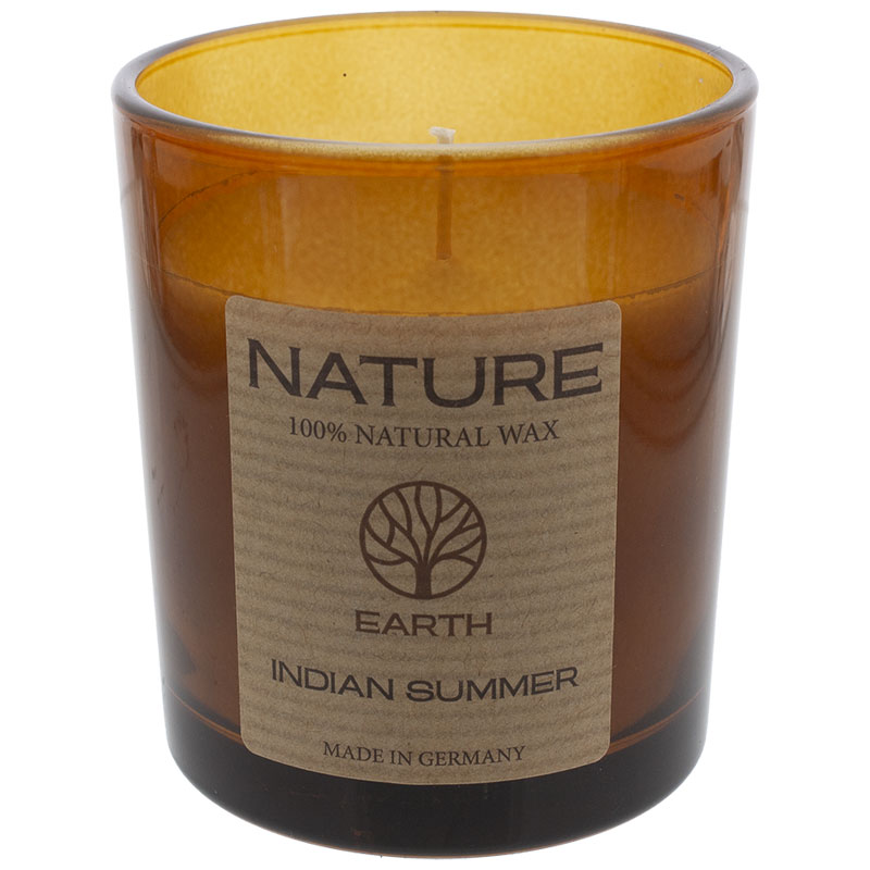Duftkerze im Glas Senses of Nature Earth "Indian Summer"