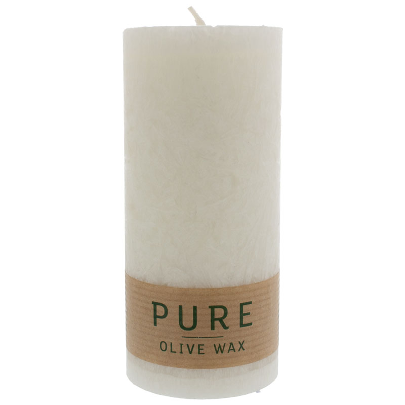 PURE Olive Wax Kerze 130/60 natural