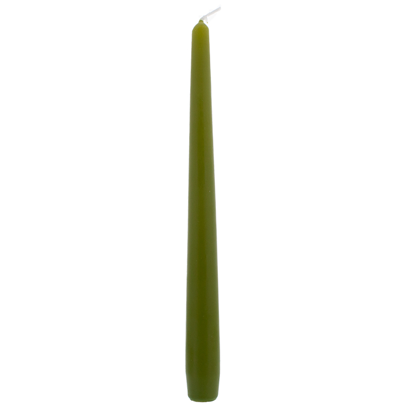 Spitzkerzen 250/23 olive 4er Pack