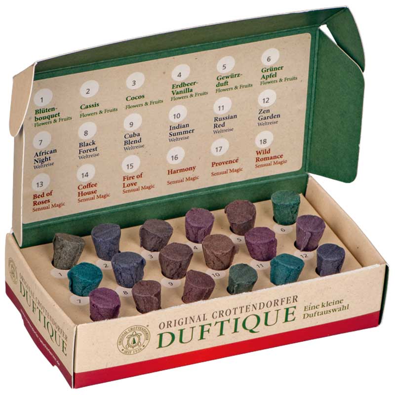 Duftique - Flowers & Fruits, Weltreise & Sensual Magic Original Crottendorfer Rä