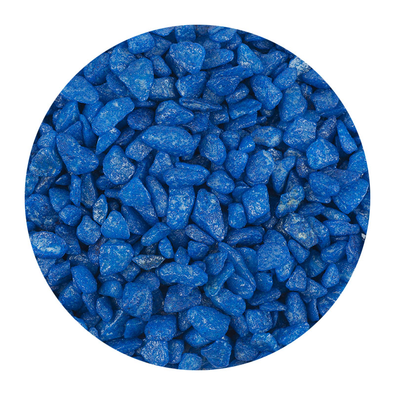 Dekosteine blau (9-13mm) 1kg