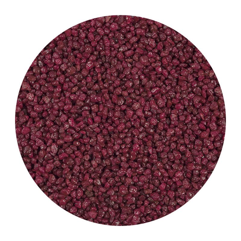 Dekogranulat burgund (2-3mm) 1kg