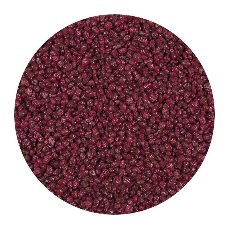 Dekogranulat burgund (2-3mm) 1kg