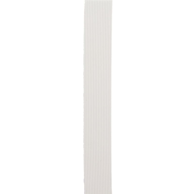 Verzierwachsstreifen rund 2 mm weiß