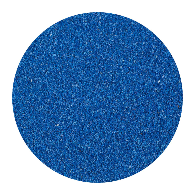 Farbsand blau (0,1-0,5mm) 1kg