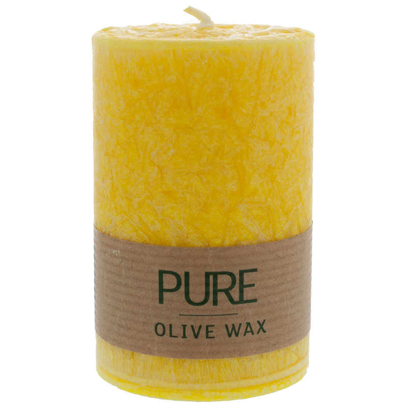 PURE Olive Wax Kerze 90/60 zitrone