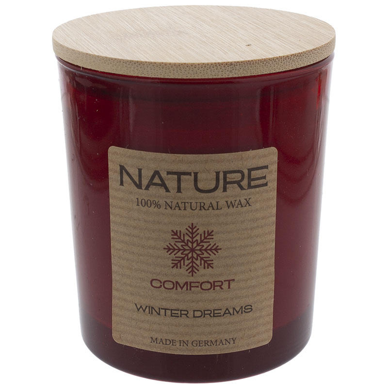 Duftkerze im Glas Senses of Nature Comfort "Winter Dreams"