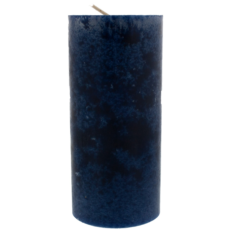 Kerze durchgefärbt "Trend" 130/60 nachtblau