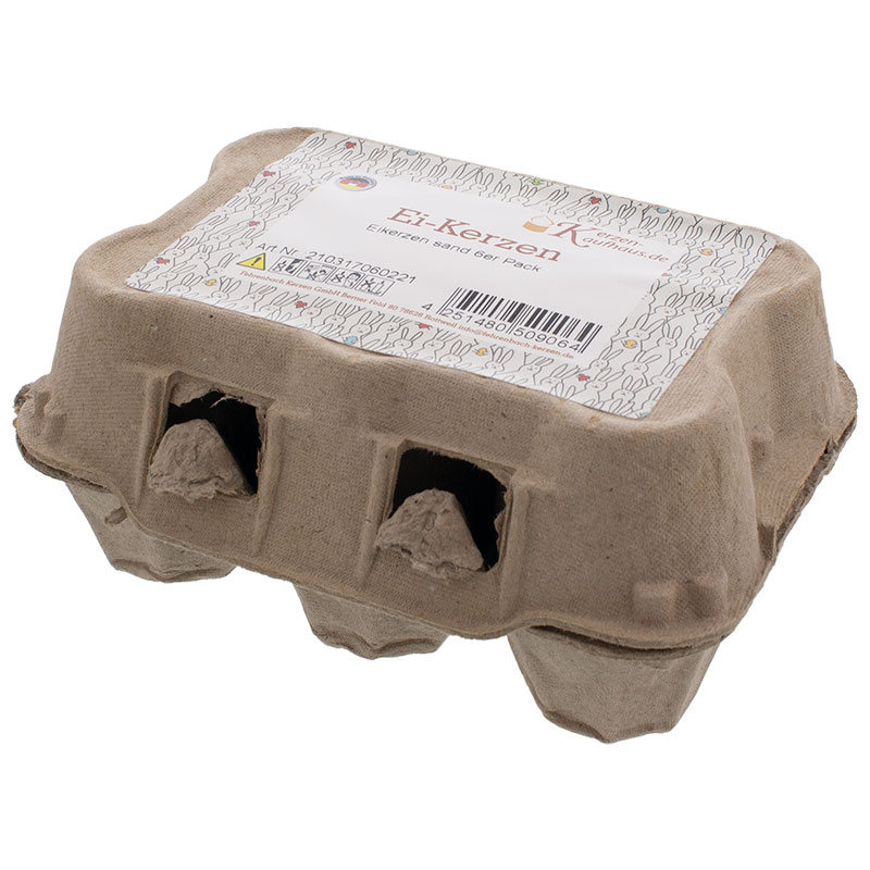 Eikerzen sand 6er Pack