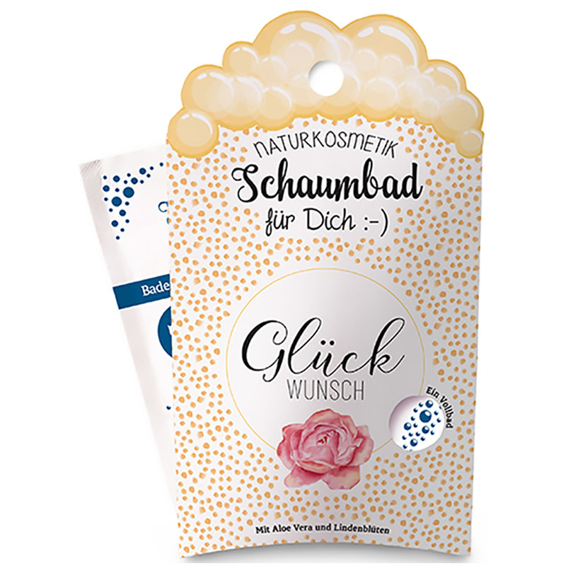 Naturkosmetik Schaumbad für Dich "Glückwunsch"