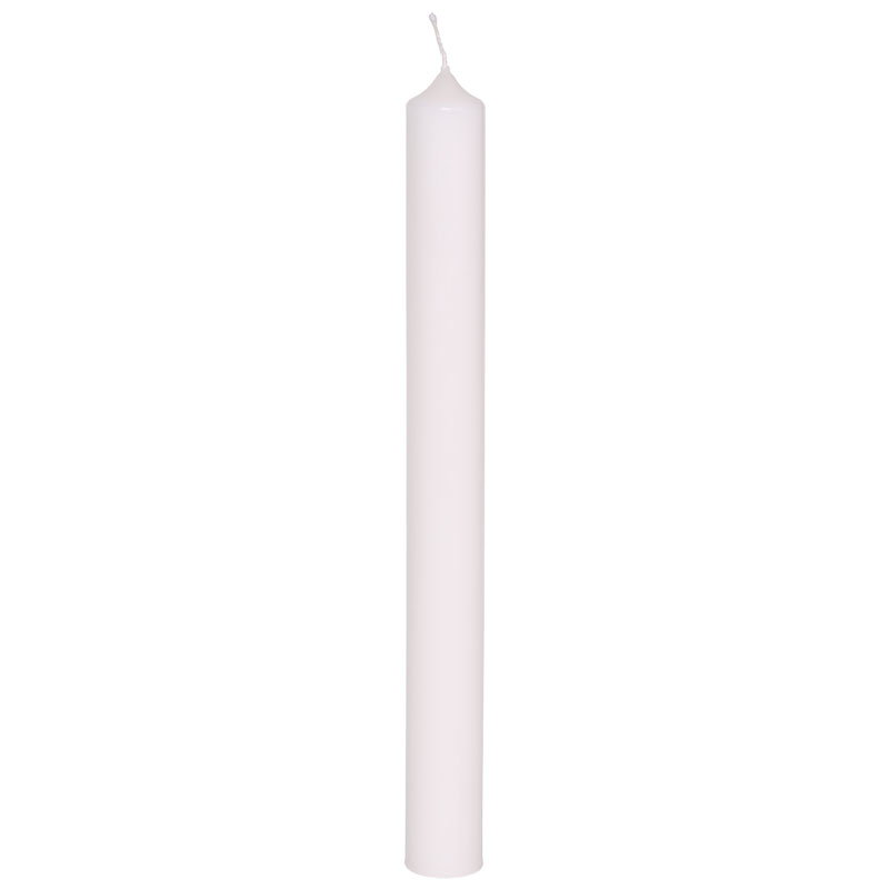Kerzenrohling 400/40 weiß