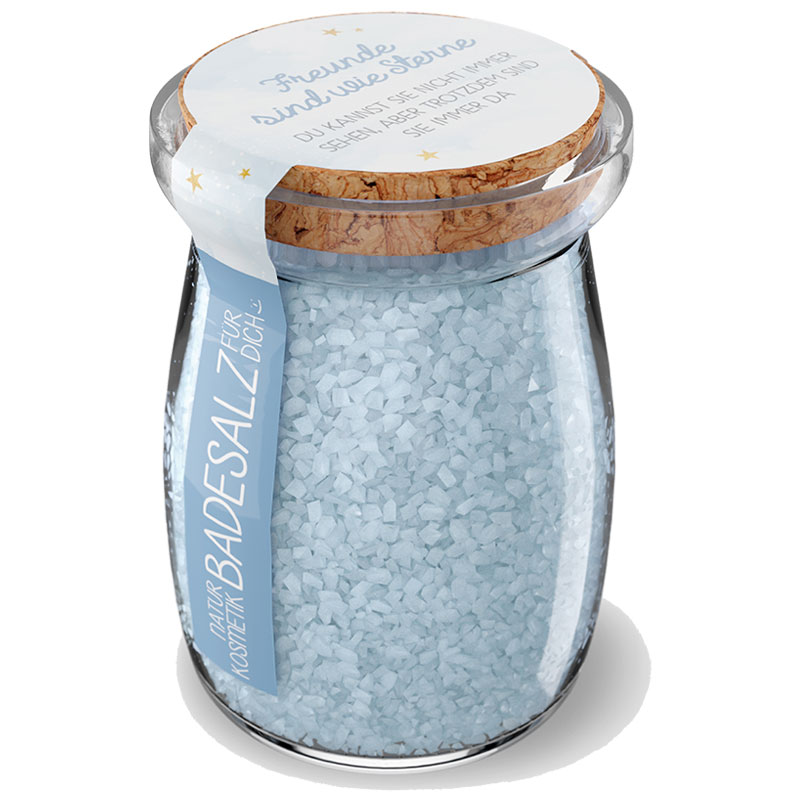 Naturkosmetik Badesalz für Dich "Freunde sind wie Sterne"