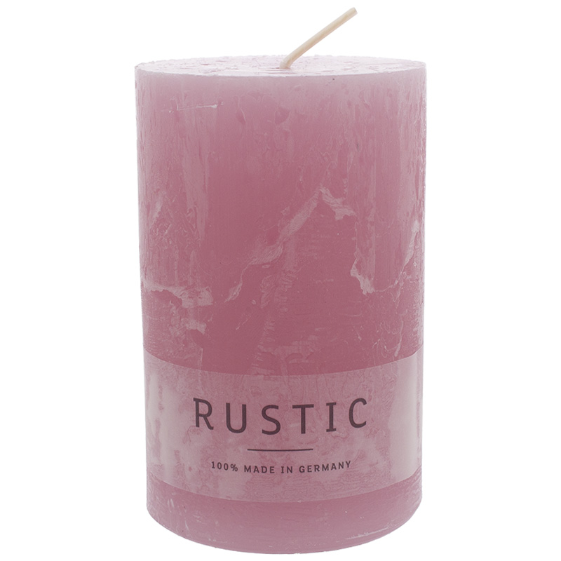Rustic Kerze 110/70 mm antikrosa Safe Candle