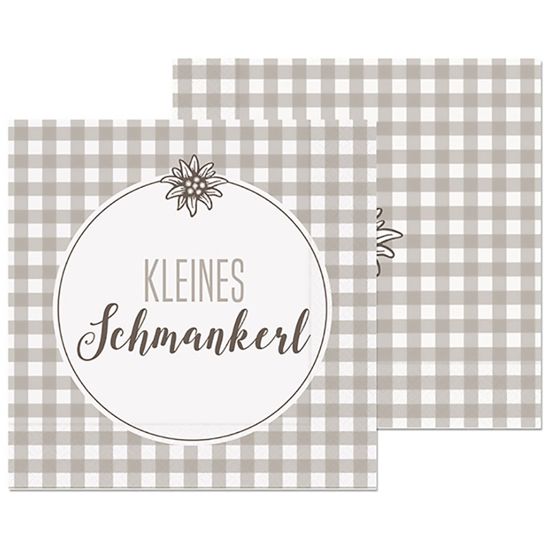 Servietten für Dich "Kleines Schmankerl" 20er Pack