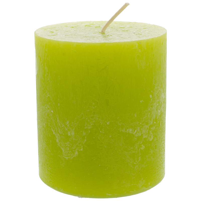 Rustic Kerze 80/70 mm limone Safe Candle