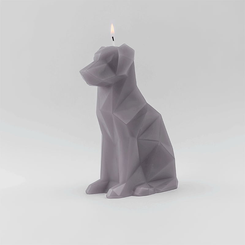 PyroPet Kerze Hund "Voffi" grau PyroPet Kerze Hund "Voffi" grau