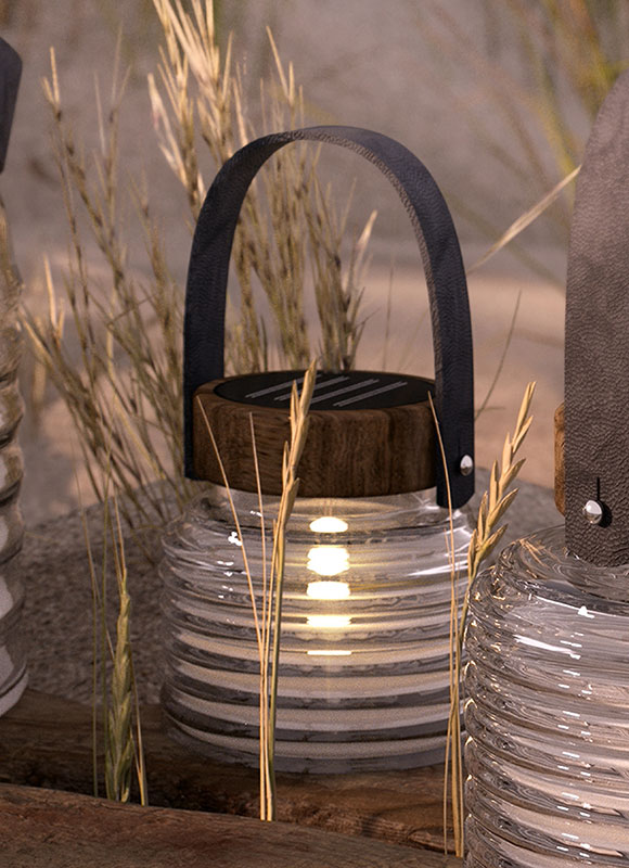 SIRIUS® LED Solar Laterne "Aston" 12x12 cm SIRIUS® LED Solar Laterne "Aston" 12x12 cm