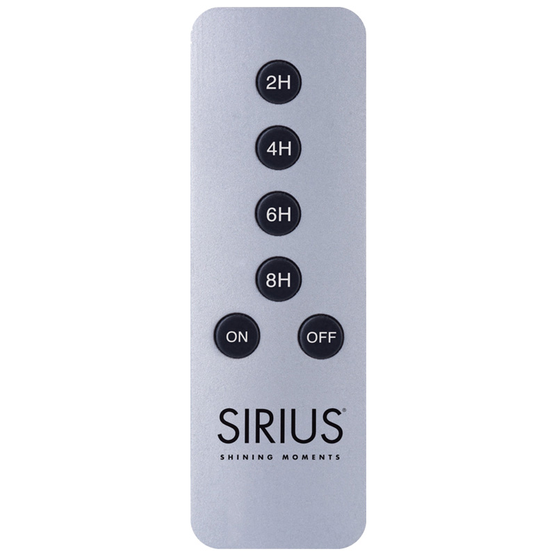 SIRIUS® Fernbedienung silber Aluminium