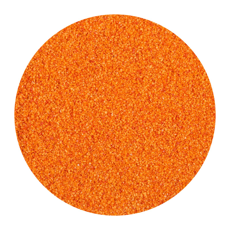 Farbsand orange (0,1-0,5mm) 1kg