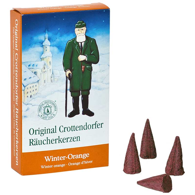 Crottendorfer Duftkerze Räucherkerzen XL-Resen 3er Set - Sommer -, mt gemschten Düften für