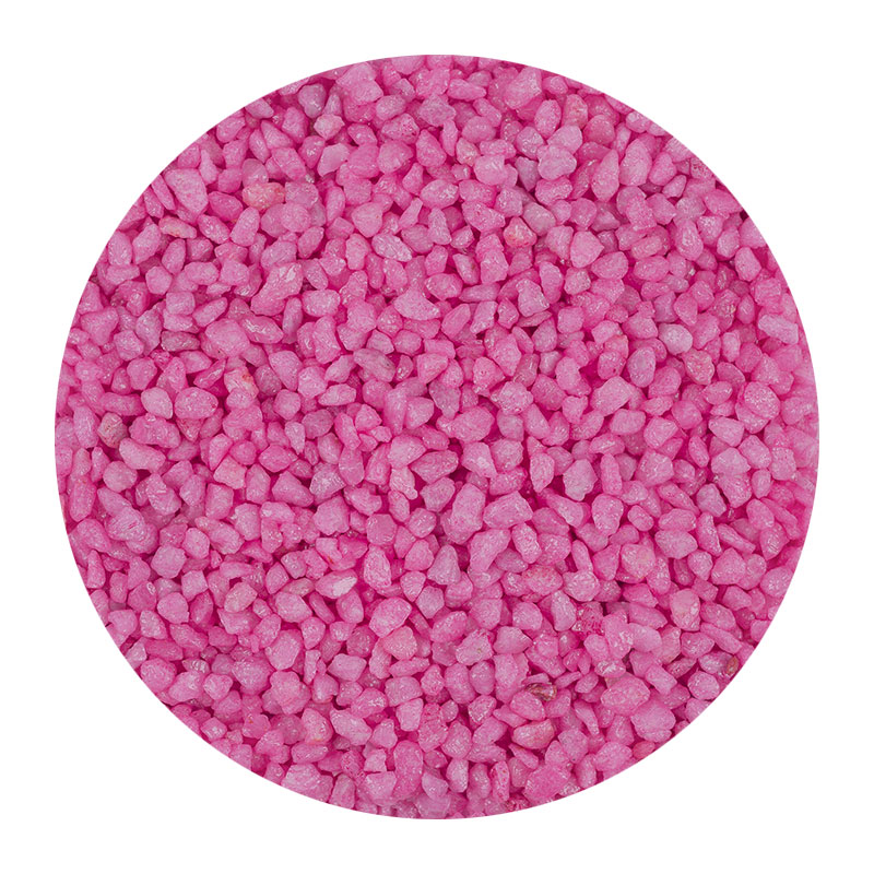 Dekogranulat pink (2-3mm) 1kg