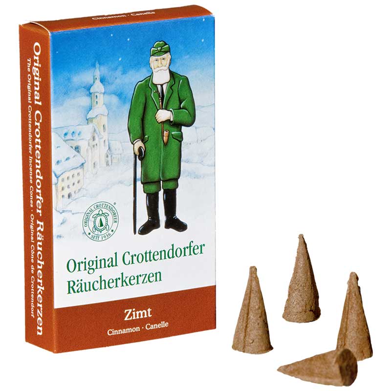 Original Crottendorfer Räucherkerzen 24 Stück verschiedene Düfte