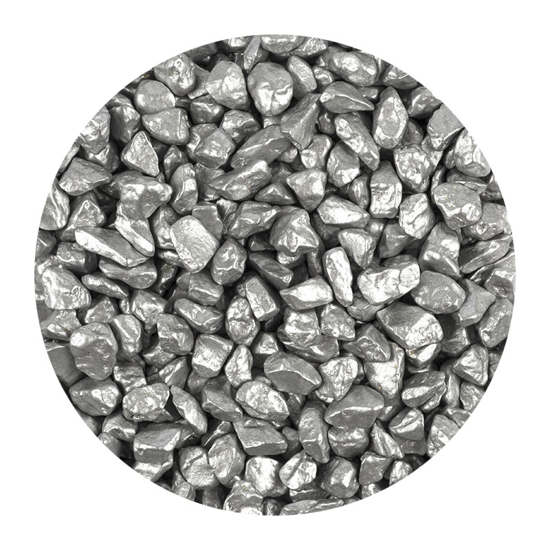 Dekosteine silber (9-13mm) 1kg