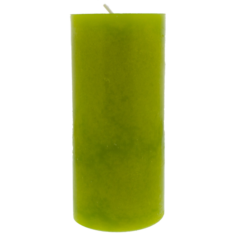 Kerze durchgefärbt "Trend" 130/60 limone