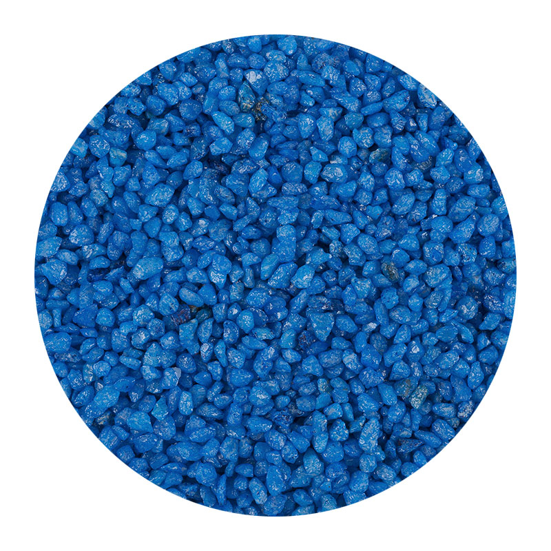 Dekogranulat blau (2-3mm) 1kg