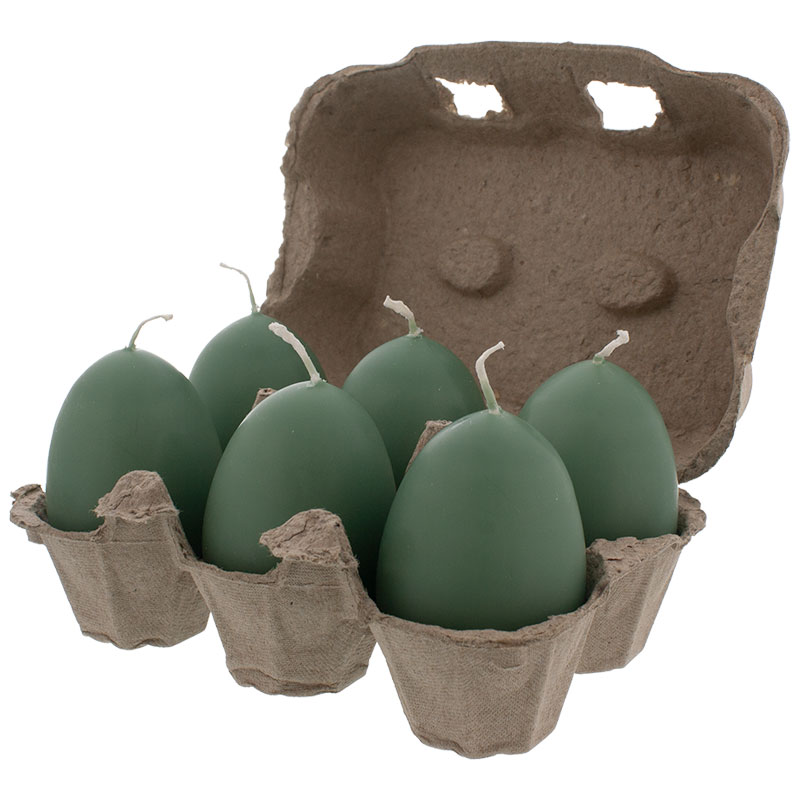 Eikerzen smaragd 6er Pack