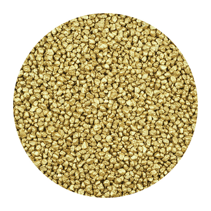 Dekogranulat gelbgold (2-3mm) 1kg