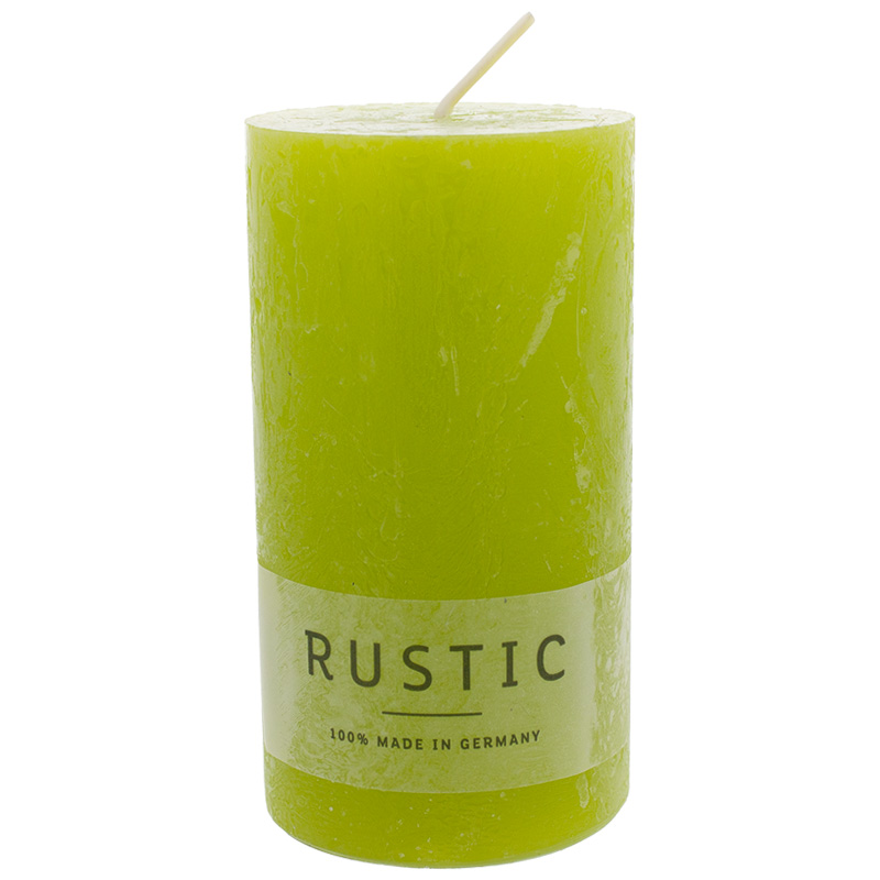 Rustic Kerze 110/60 mm limone Safe Candle