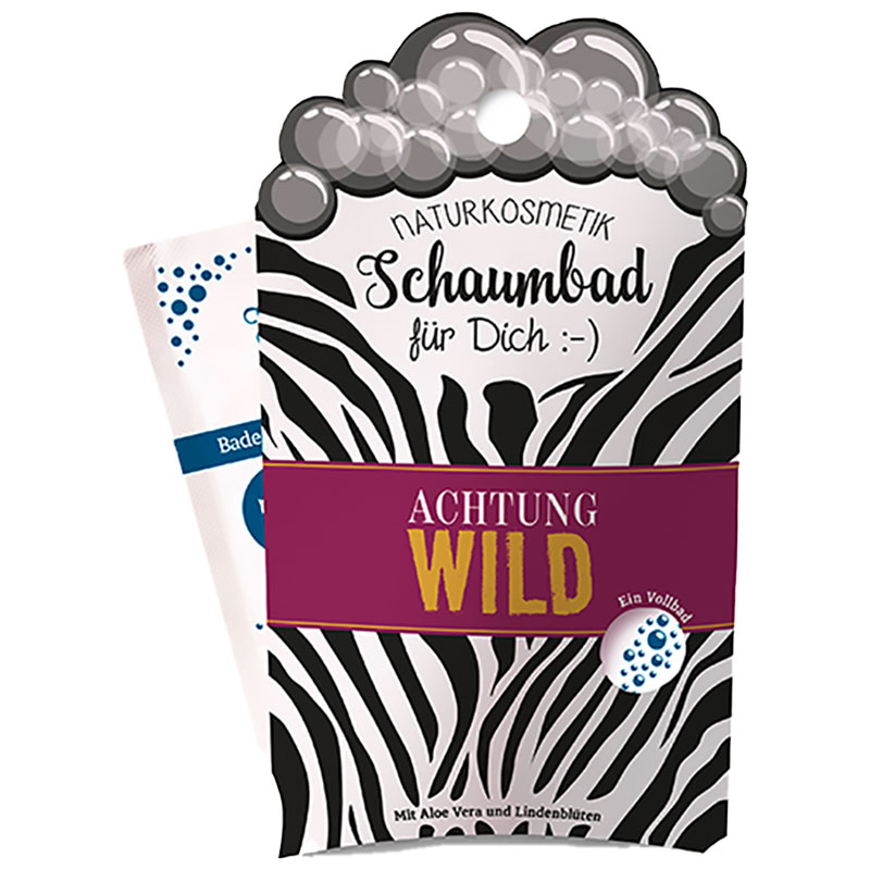 Naturkosmetik Schaumbad für Dich "Achtung Wild"