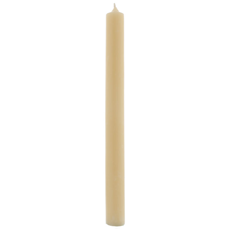 Stabkerze durchgefärbt creme 250 mm/22 mm