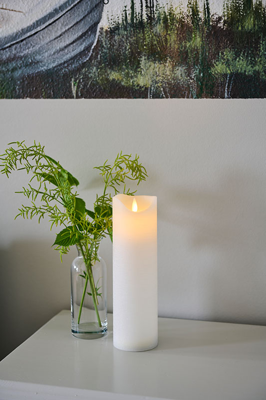 SIRIUS® LED Echtwachskerze "Sara" wiederaufladbar 25x7,5 cm weiß SIRIUS® LED Echtwachskerze "Sara" wiederaufladbar 25x7,5 cm weiß