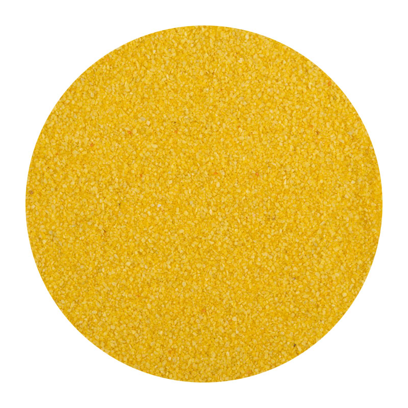 Farbsand gelb (0,1-0,5mm) 1kg